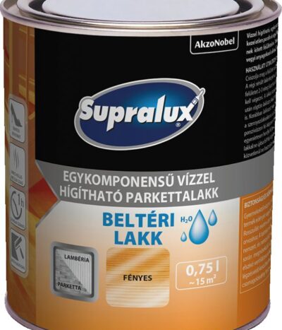 Supralux Beltéri Lakk Vízbázisú